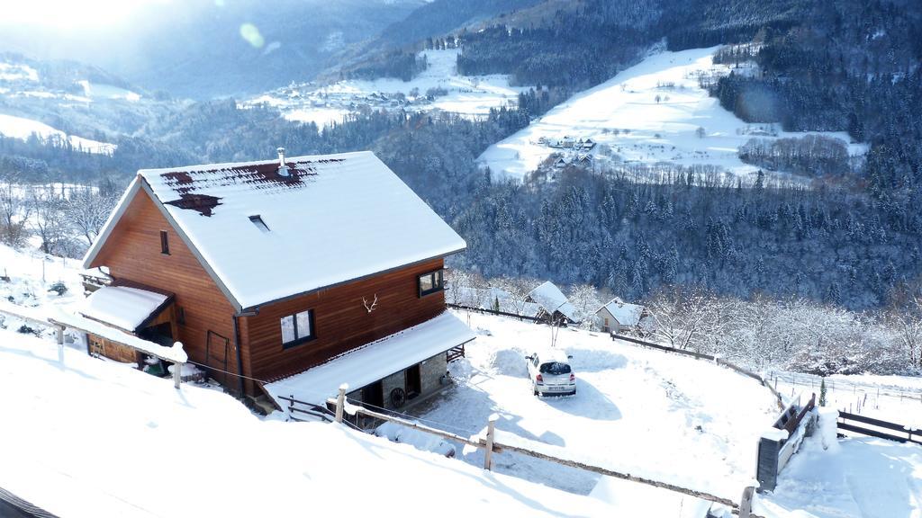 Gite Le Cerf De Belledonne Sainte-Agnès Kültér fotó